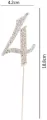 TOPPER NA TORT 4 SRE CYRKONIE 19CM NER PBH - tantis.pl