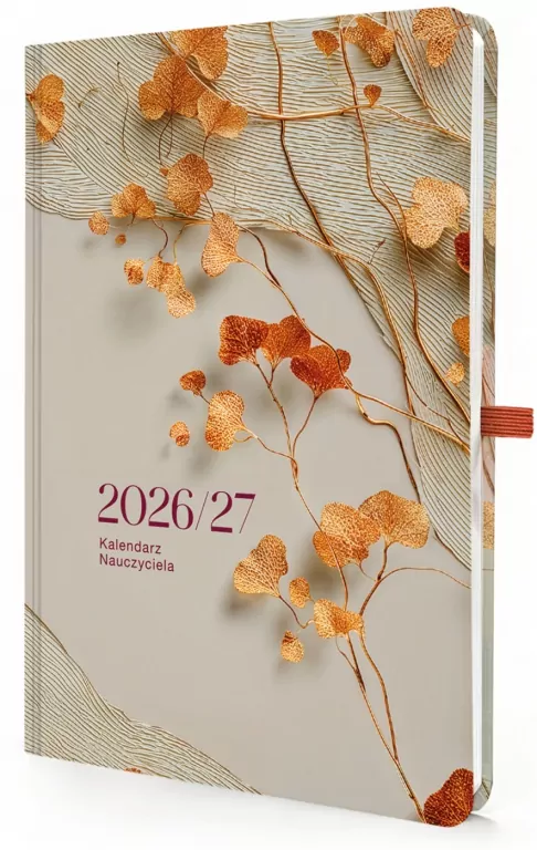 Kalendarz 2026/27 A5 Nauczyciela Tygodn. Gałązki - tantis.pl