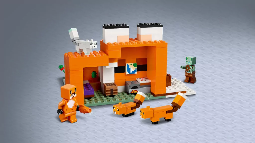 LEGO® Minecraft™. Siedlisko lisów. 21178 - tantis.pl