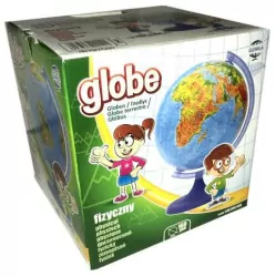 Globus fizyczny 16 cm