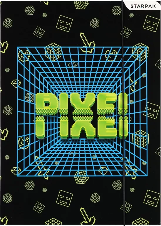 Teczka z gumką. Pixel Game - tantis.pl