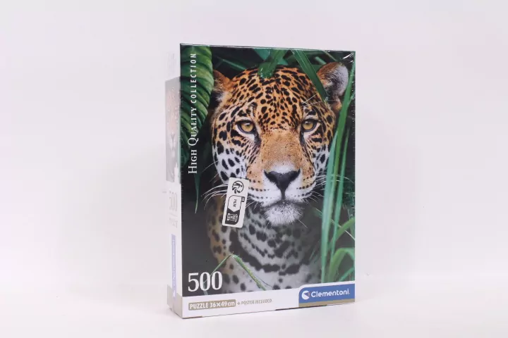 Puzzle 500 Compact Jaguar in the jungle - tantis.pl