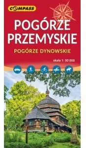 Mapa turystyczna - Pogórze Przemyskie 1:50 000 - tantis.pl