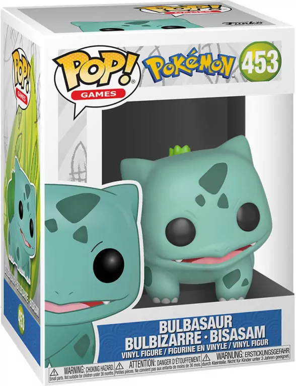 Funko Figurka POP Games Pokemon - Bulbasaur - tantis.pl