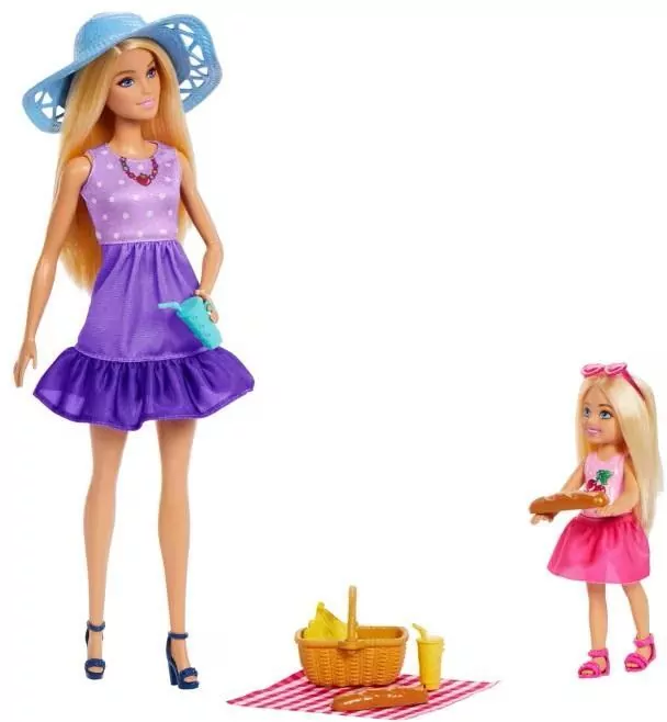 Barbie Family&Friends Siostry na pikniku - tantis.pl