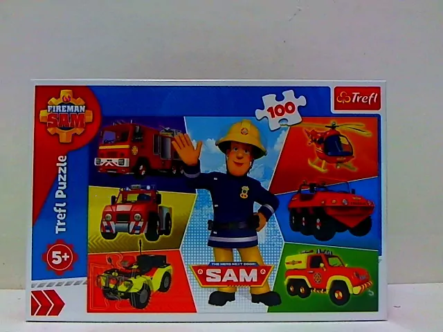 Puzzle 100. Pojazdy strażaka Sama. Strażak Sam. 16354 - tantis.pl