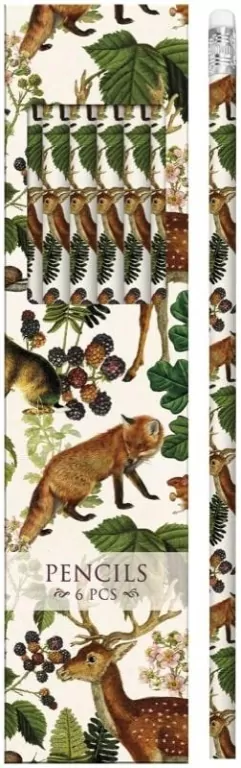 Ołówki ozdobne STPEN43 leśne zwierzęta - tantis.pl