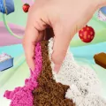 Kinetic Sand, piasek kinetyczny Lodowe specjały - tantis.pl