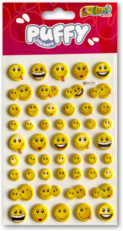 Naklejki puffy Emoticon - tantis.pl