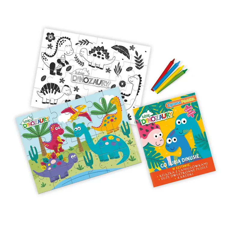 Lubię dinozaury. Zgrana paczka. Cz.1 - tantis.pl