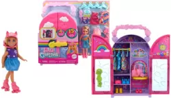 Zestaw z lalką Barbie Chelsea + 15 akcesoriów