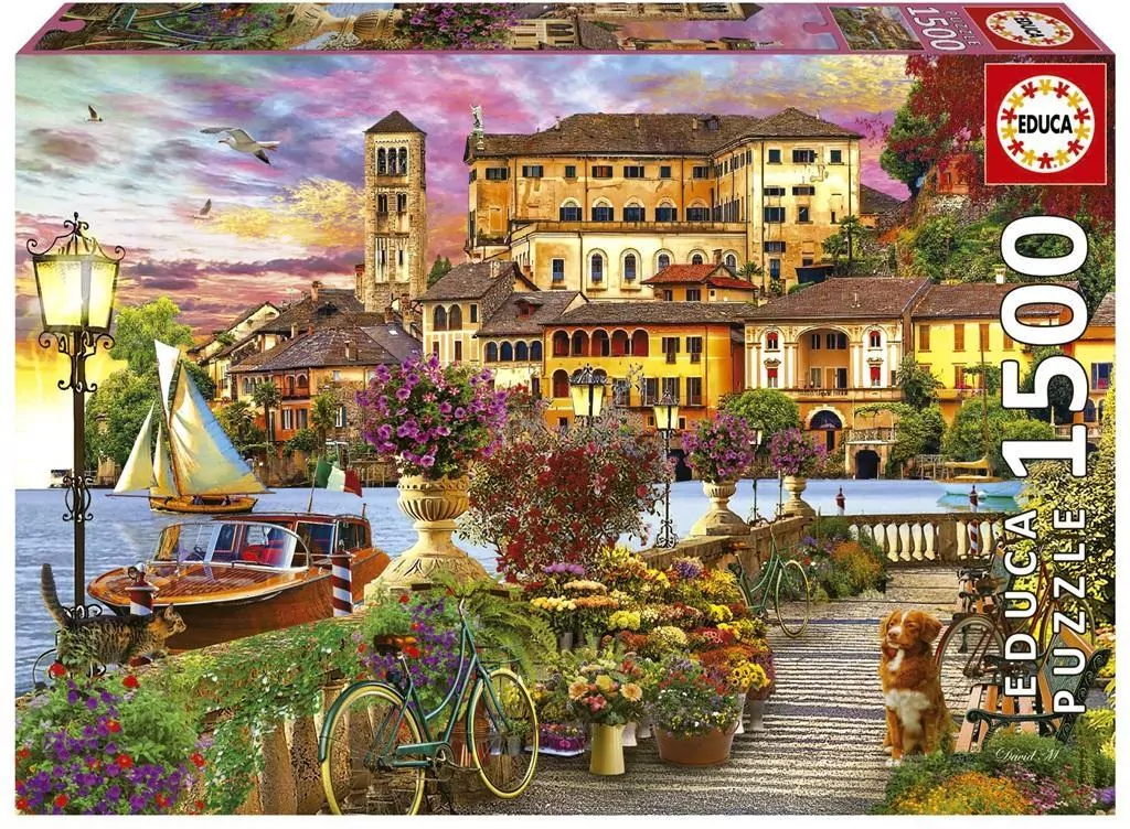 Puzzle 1500. Włoska promenada - tantis.pl