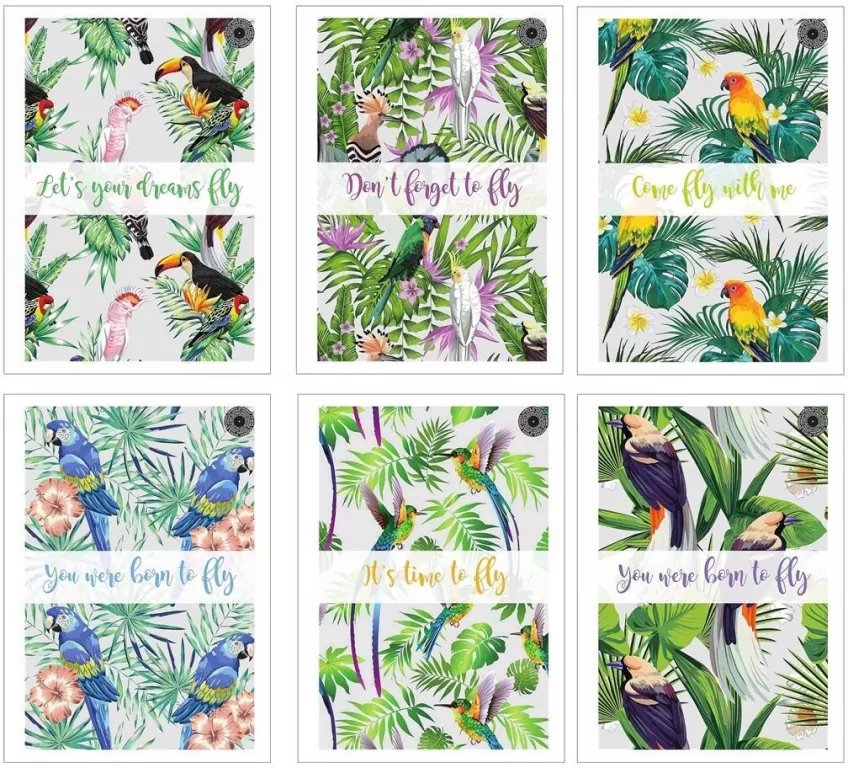 Zeszyt A5/80K linia Fowl - tantis.pl