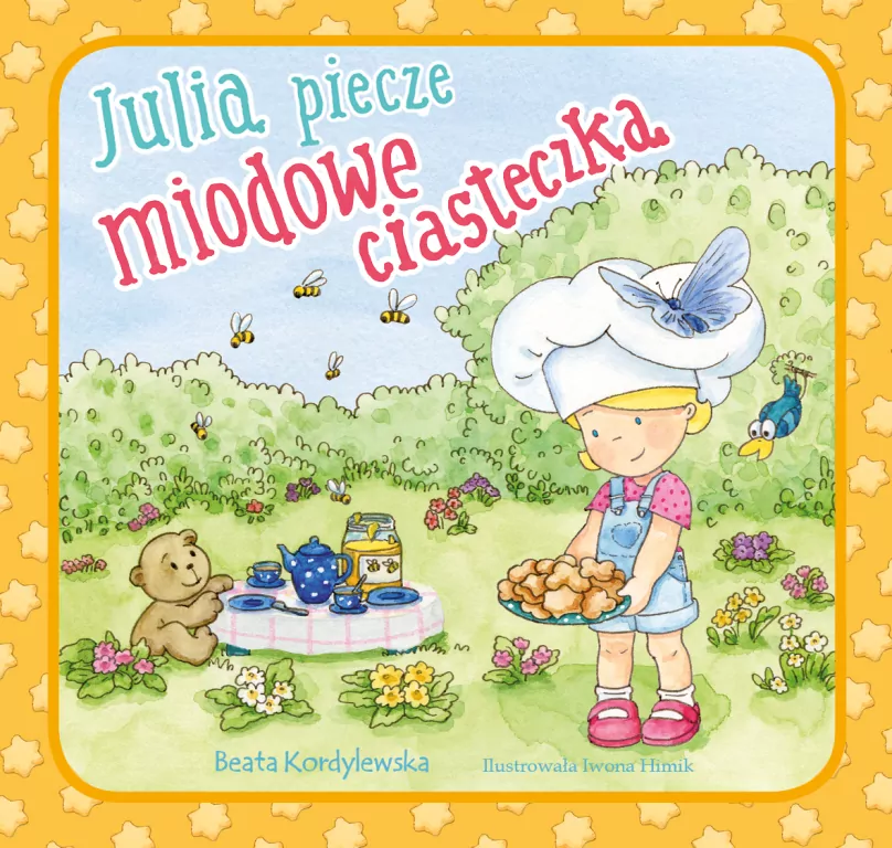 Julia piecze miodowe ciasteczka - tantis.pl