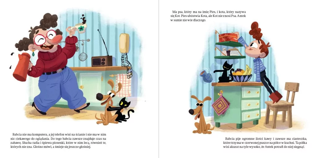 Antek z babcią na dnie morza - tantis.pl