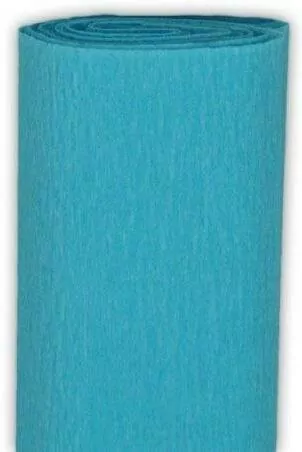 Krepina Premium Interdruk 200x50 cm nr 114 turkusowa - tantis.pl