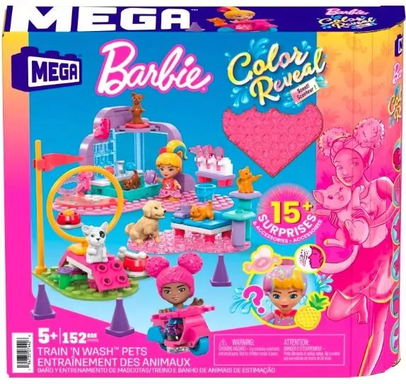 Barbie Mega. Klocki Trening i pielęgnacja zwierząt - tantis.pl