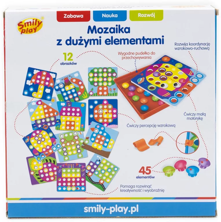 Układanka. Guziczkowa mozaika - tantis.pl