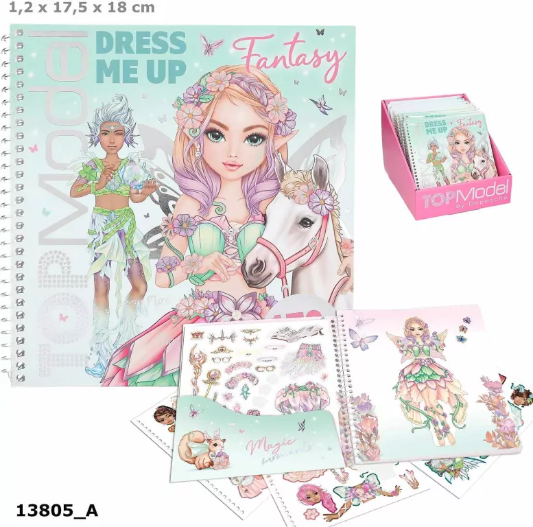 Zestaw Dress Me Up Fantasy Top Model 13805A - tantis.pl