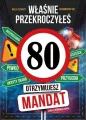 Karnet Urodziny 80 - tantis.pl