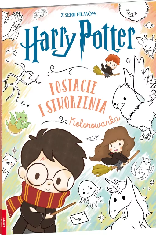 Harry Potter. Postacie i stworzenia. Kolorowanka - tantis.pl