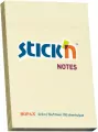 Notes samoprzylepny żółty pastelowy 76x51mm - tantis.pl