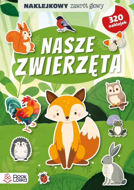 Nasze zwierzęta. Naklejkowy zawrót głowy - tantis.pl
