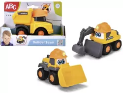 ABC Volvo. Pojazd budowlany 12cm. Mix 1 szt