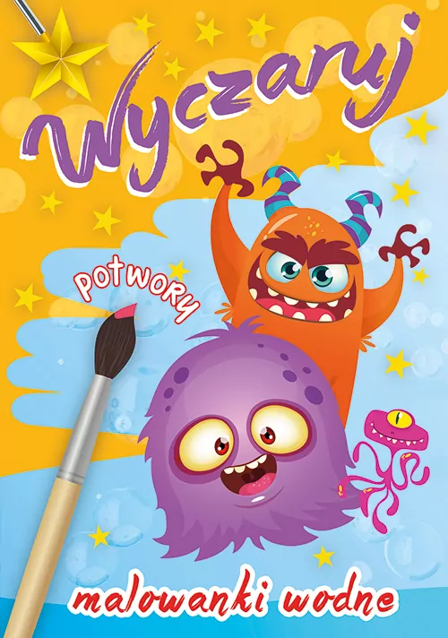 Wyczaruj potwory. Malowanki wodne - tantis.pl