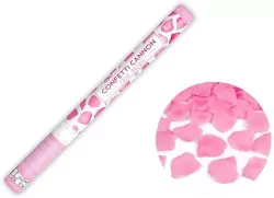 Tuba z płatkami róż różowy 60cm