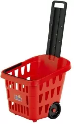 Wózek sklepowy czerwony