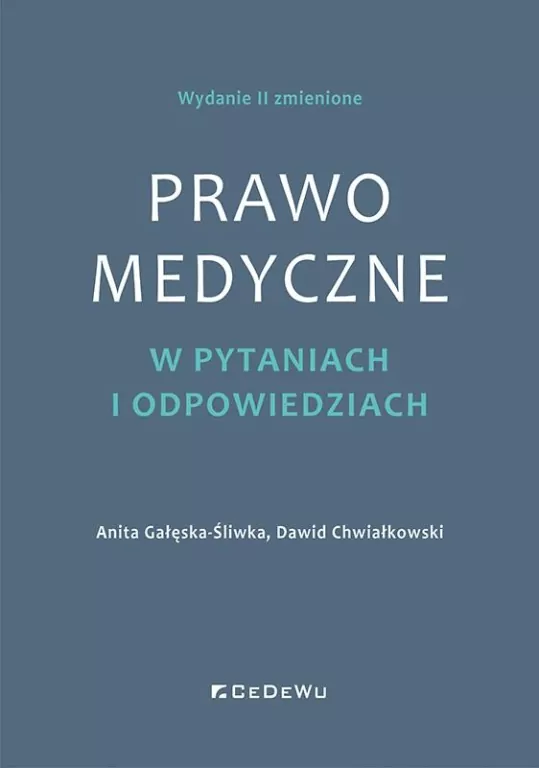 Prawo medyczne w pytaniach i odpowiedziach - tantis.pl