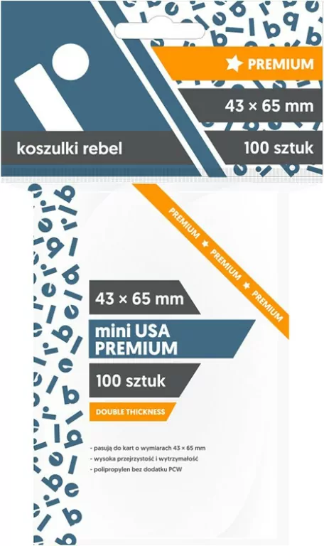 Koszulki na karty Mini USA Premium - tantis.pl