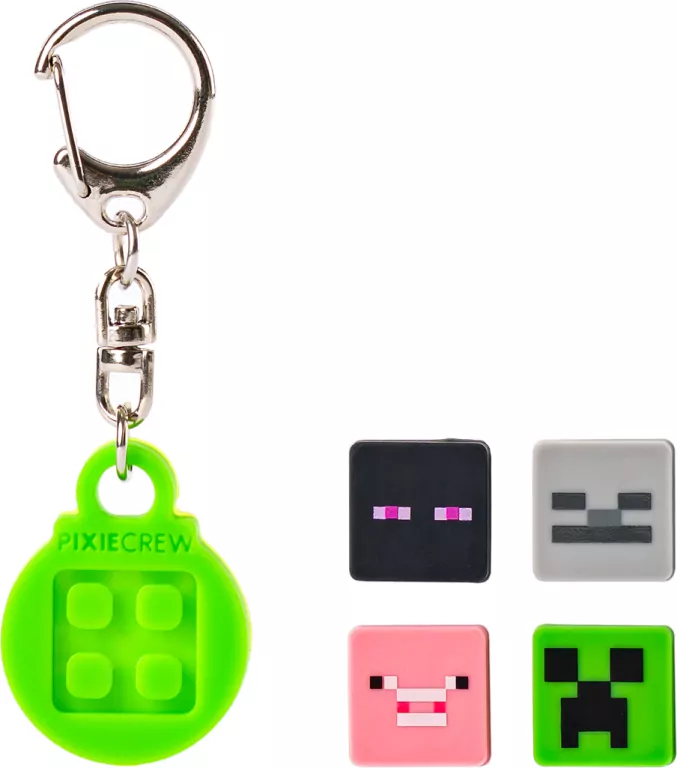 BRELOK CLIP RING 7X12 MINECRAFT B/C - tantis.pl