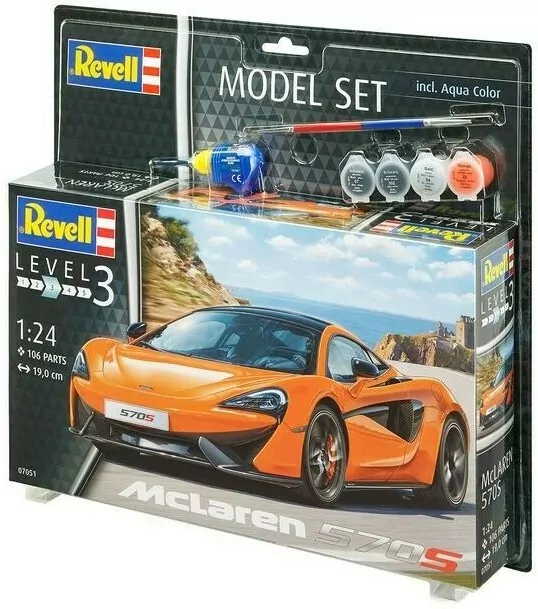 Revell. Model Set McLaren 570s - tantis.pl