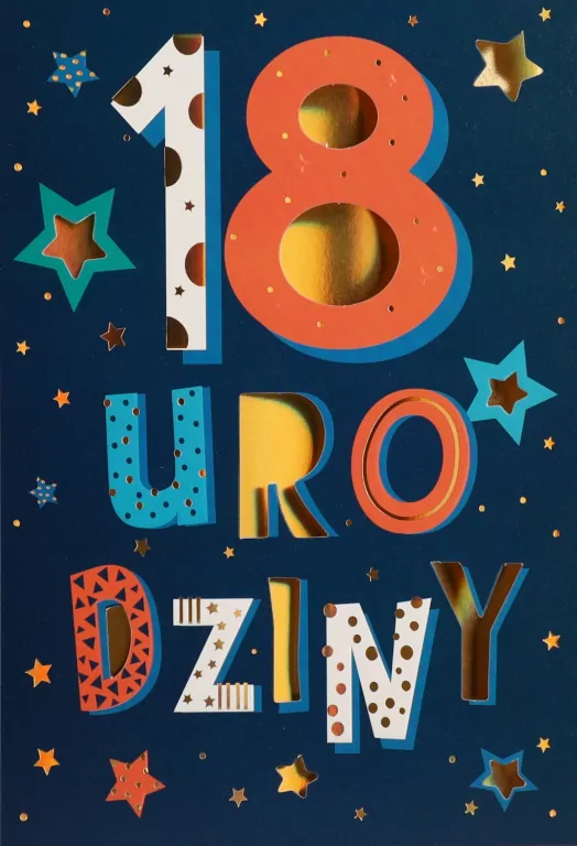 Karnet B6 Urodziny - tantis.pl