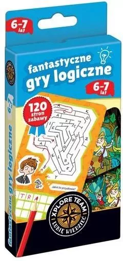 CzuCzu. Xplore Team. Fantastyczne gry logiczne 6-7 lat - tantis.pl