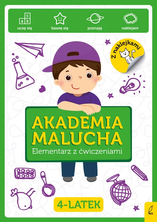 Elementarz z ćwiczeniami. 4-latek. Akademia Malucha - tantis.pl