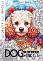 Kolorowanka A4 8 obrazków. Dog mandala - tantis.pl