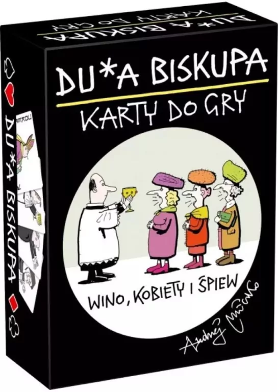 Dupa Biskupa: Karty do gry - tantis.pl