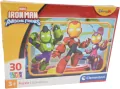 Puzzle 30 Super Kolor Iron Man And His Awesome - tantis.pl