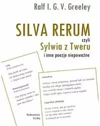 SILVA RERUM czyli Sylwia z Tweru i inne poezje niepoważne - tantis.pl