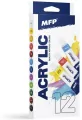 Farby akrylowe zestaw podstawowy 12x12ml - tantis.pl