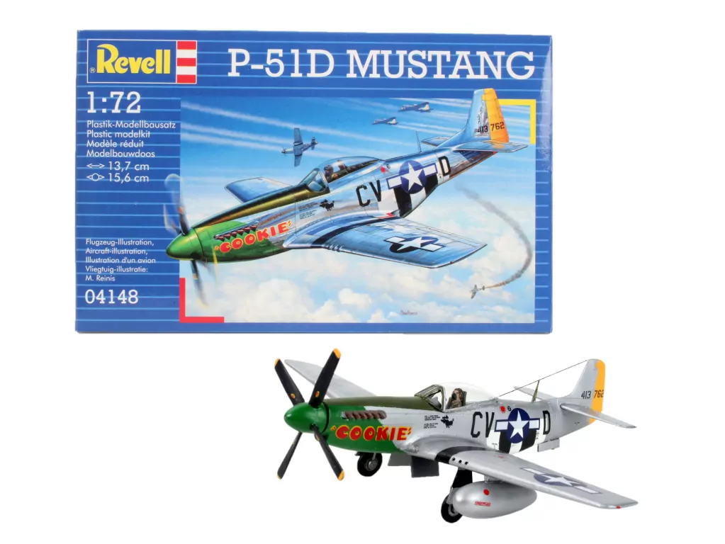 Samolot 1:72 04148 P51D Mustang  Revell - tantis.pl