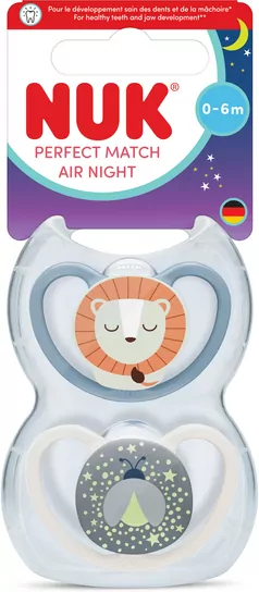 NUK SMOCZEK USP 0-6M AIR LEW 10175353 1/6 - tantis.pl
