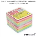 Kostka biurowa mix 85x85x70mm 720K - tantis.pl