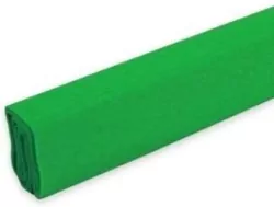 Bibuła marszczona zielona 50x200