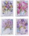 Torebka prezentowa 26x32x10cm Kwiaty MIX - tantis.pl