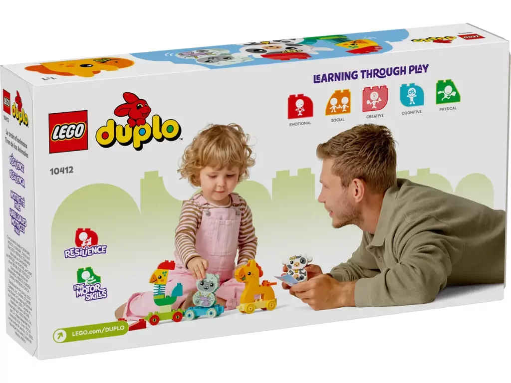 LEGO® DUPLO®. Mój pierwszy pociąg ze zwierzątkami 10412 - tantis.pl