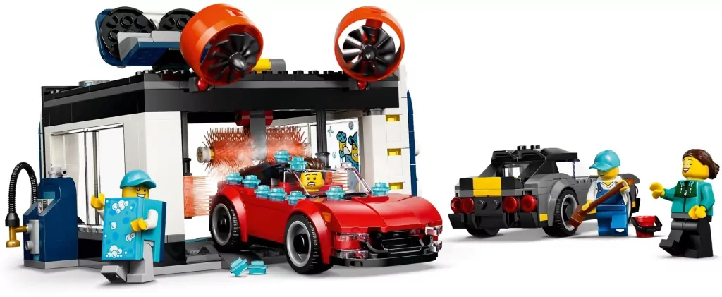 LEGO® Automatyczna myjnia samochodowa 60497 - tantis.pl
